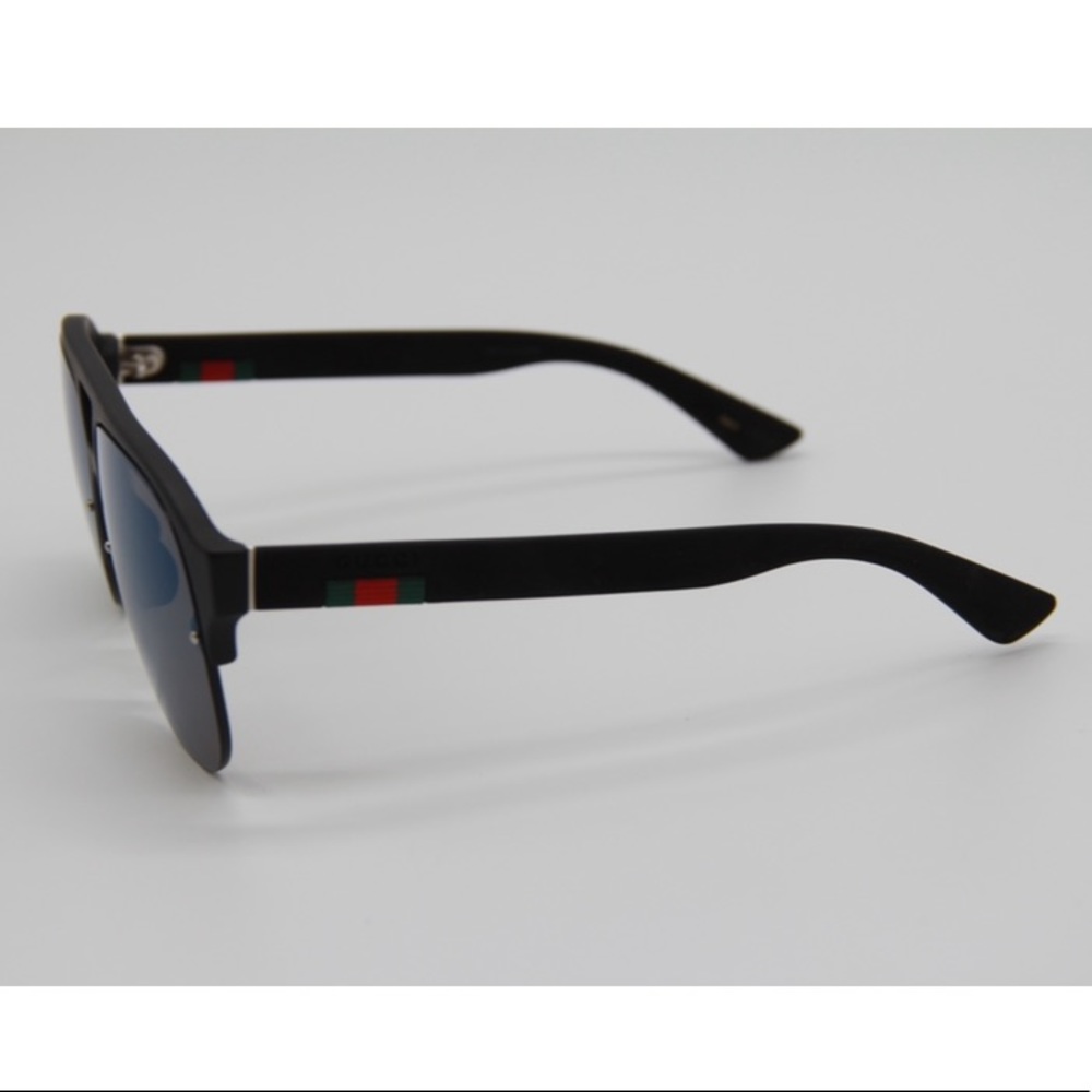 NEW GUCCI AVIATOR SUNGLASSES GUCCI GG0170S 002 MEN’S EYEWEAR GUCCI - Picture 5 of 11